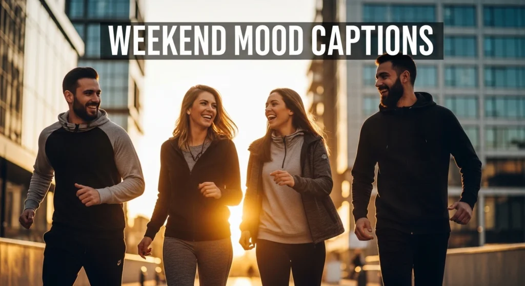 Weekend Mood Captions
