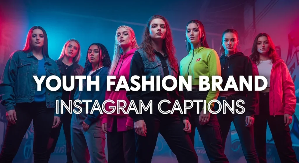 Youth Fashion Brand Instagram Captions