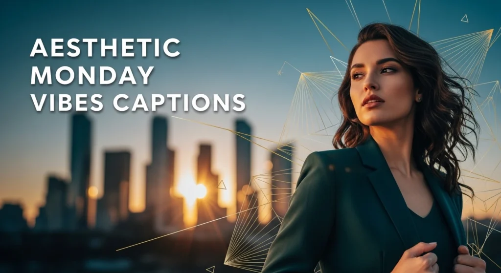 Aesthetic Monday Vibes Captions
