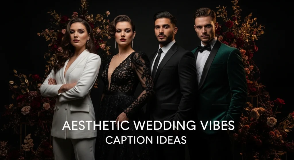 Aesthetic Wedding Vibes Caption Ideas