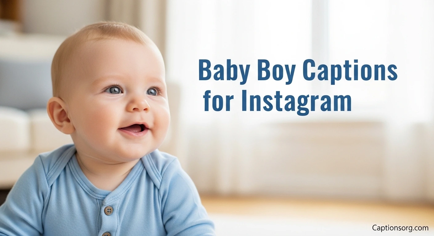 Baby Boy Captions for Instagram