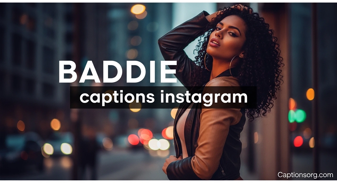 Baddie captions instagram
