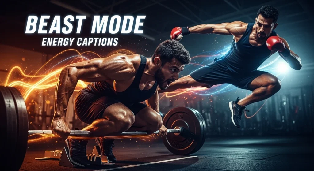 Beast Mode Energy Captions