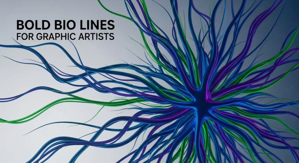 Bold Bio Lines for Graphic Artists