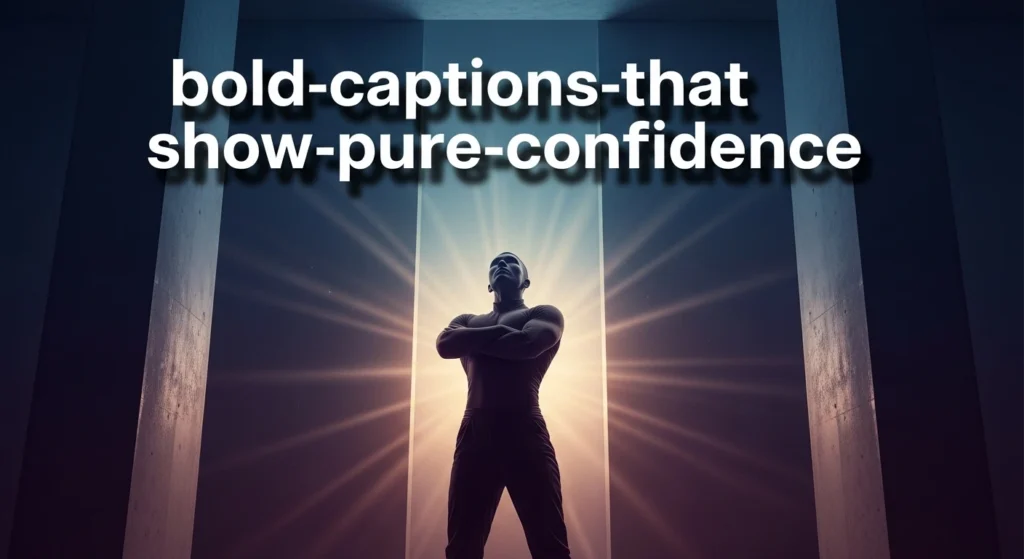Bold Captions That Show Pure Confidence