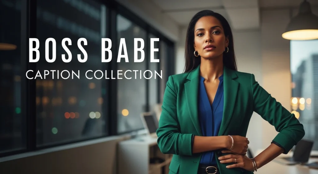 Boss Babe Caption Collection