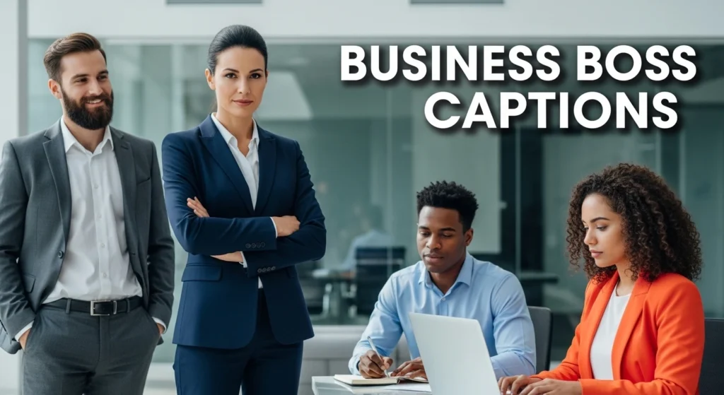 Business Boss Captions