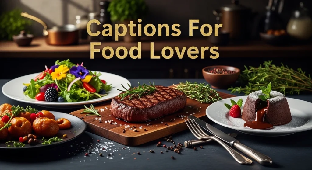 Captions For Food Lovers