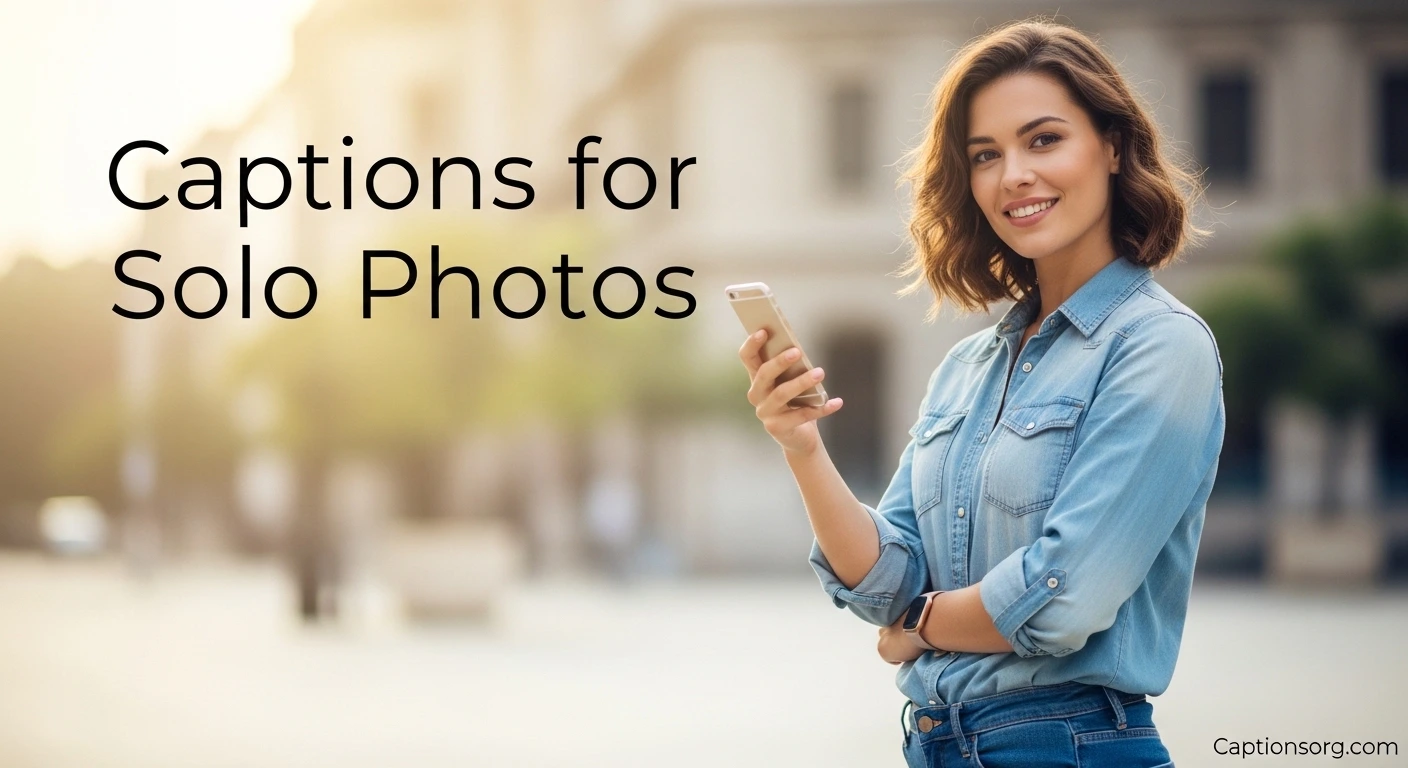 Captions for Solo Photos