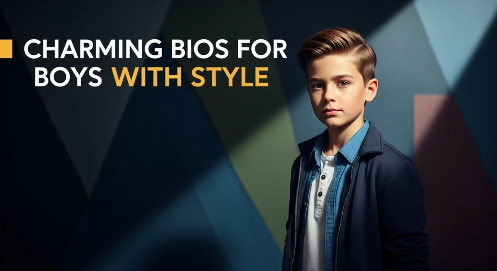Charming Bios for Boys With Style