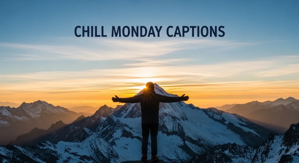 Chill Monday Captions
