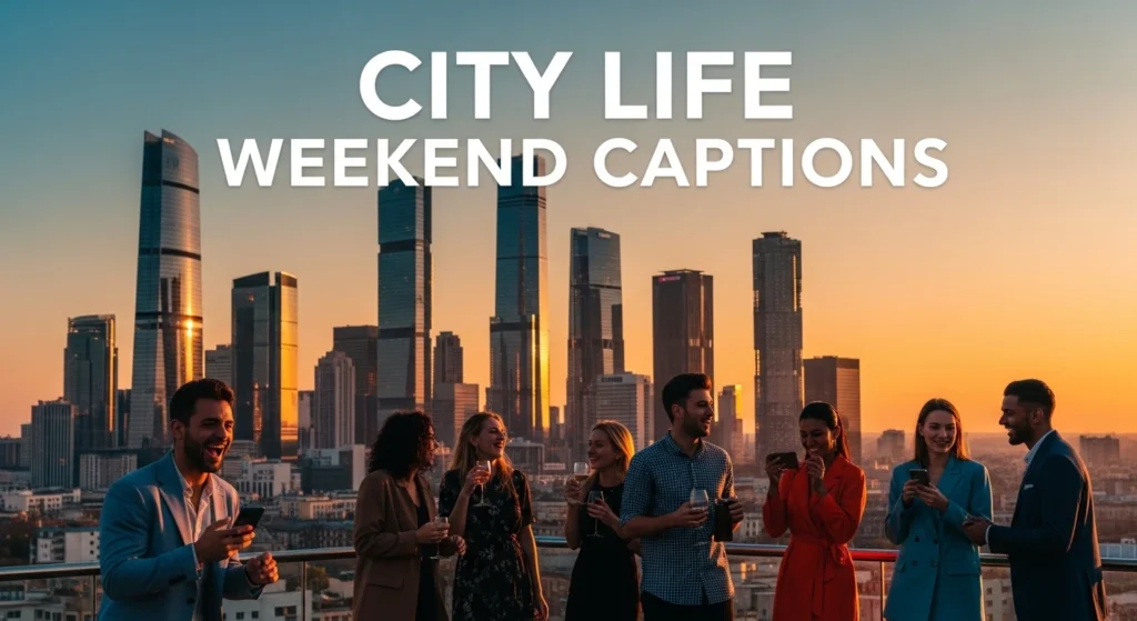 City Life Weekend Captions