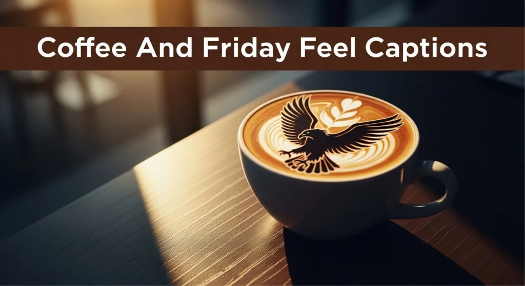 Coffee And Friday Feel Captions