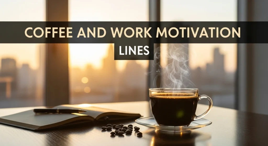 Coffee and Work Motivation Lines