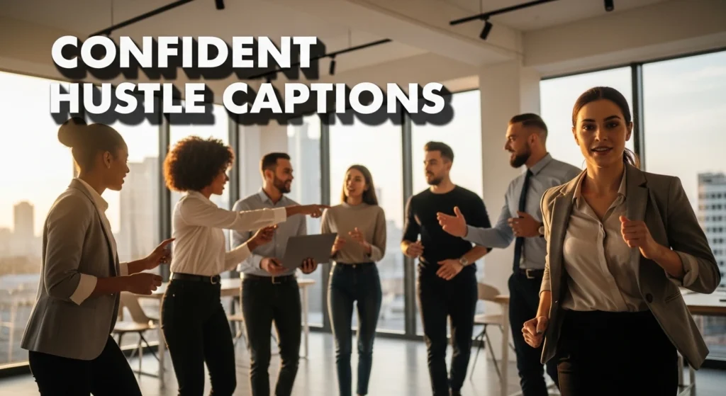 Confident Hustle Captions