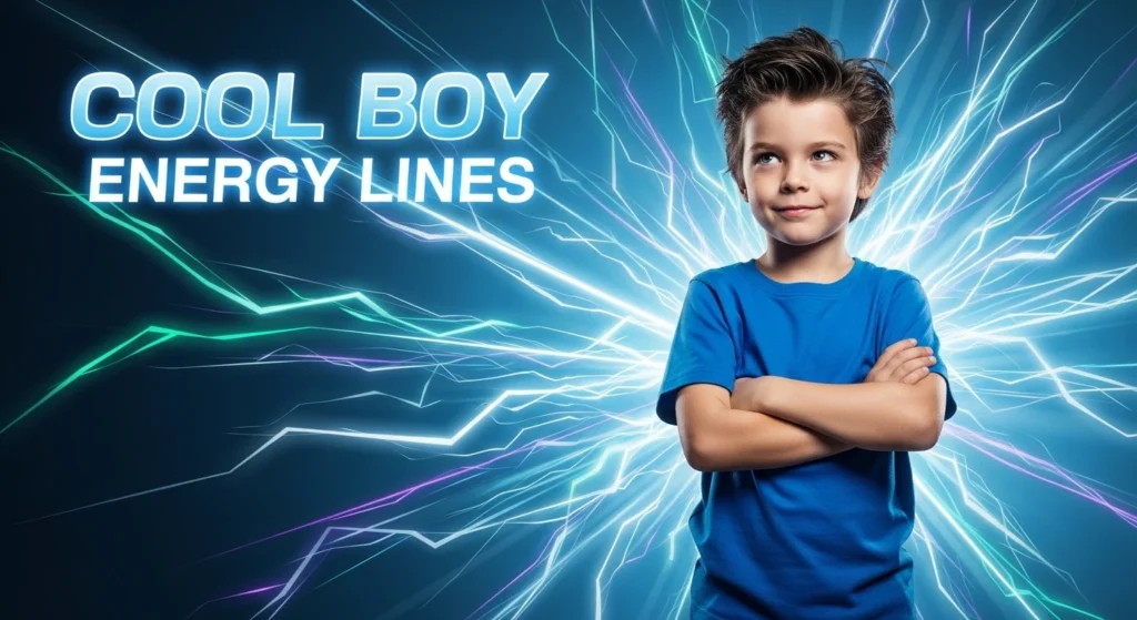 Cool Boy Energy Lines
