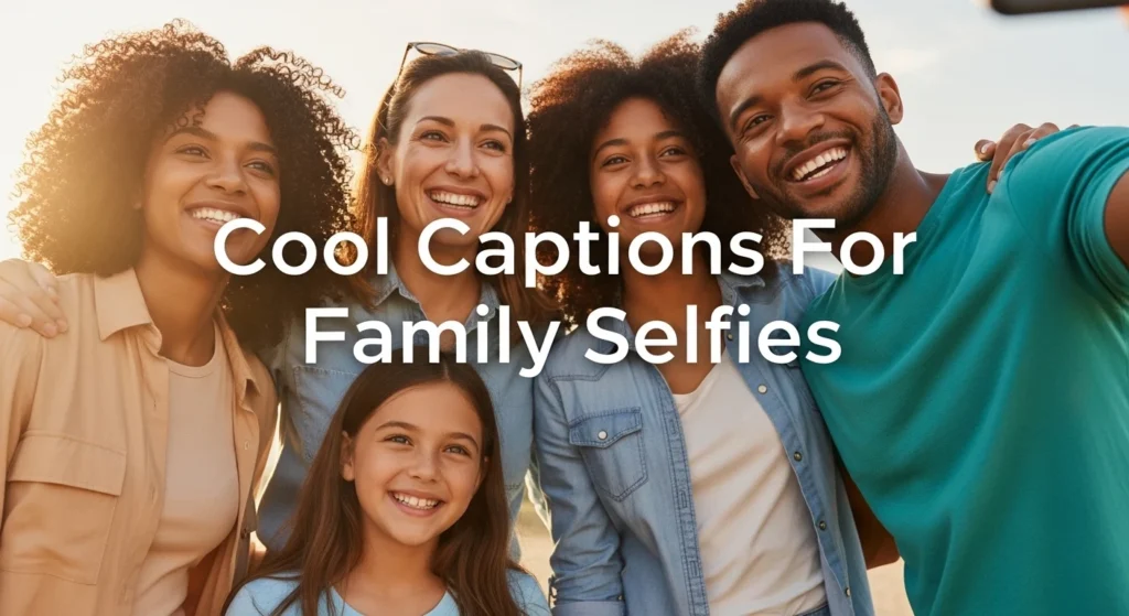 Cool Captions For Family Selfies