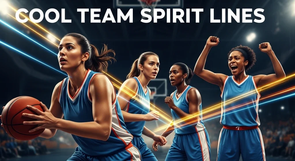 Cool Team Spirit Lines