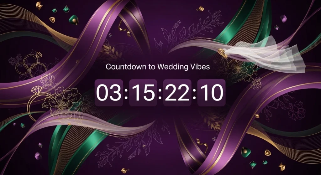 Countdown to Wedding Vibes