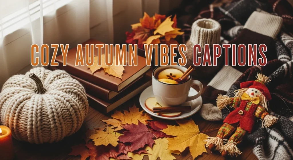 Cozy Autumn Vibes Captions