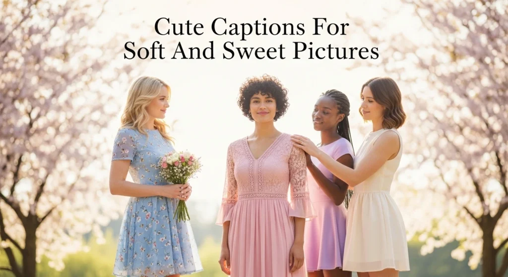 Cute Captions For Soft And Sweet Pictures