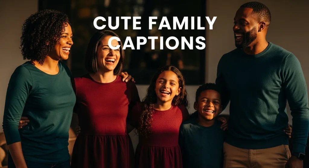 Cute Family Captions