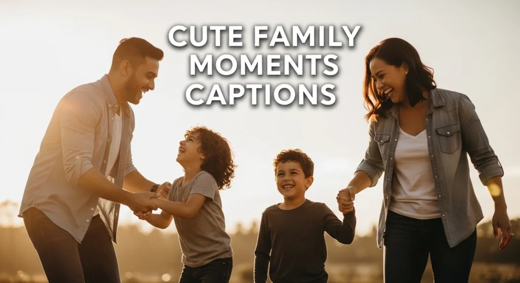 Cute Family Moments Captions