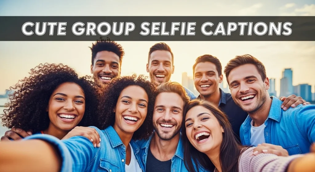 Cute Group Selfie Captions