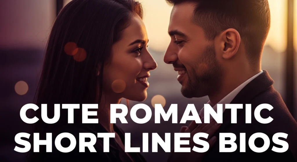 Cute Romantic Short Lines Bios