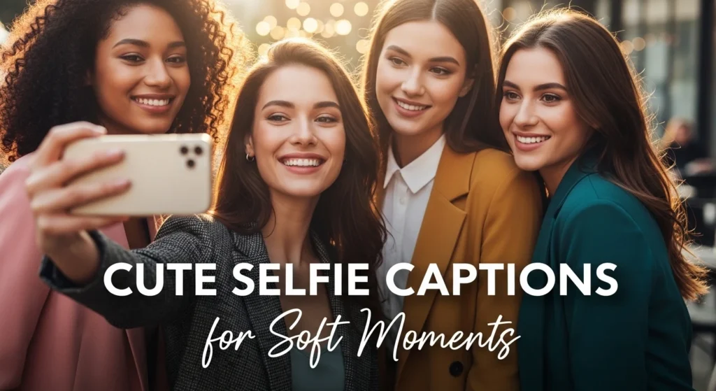 Cute Selfie Captions for Soft Moments