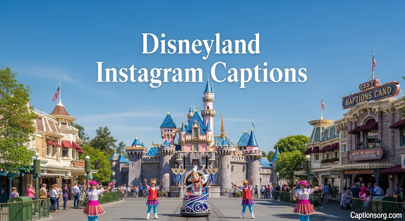 Disneyland Instagram Captions