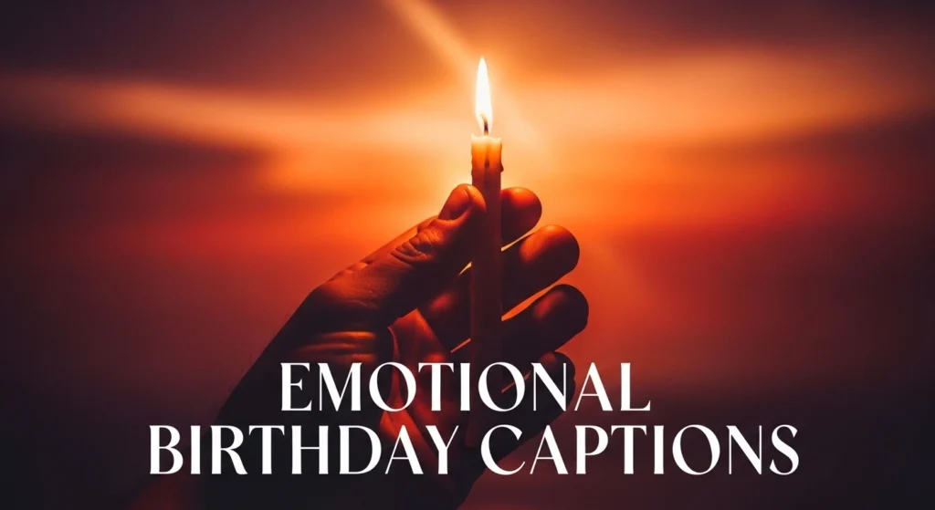 Emotional Birthday Captions