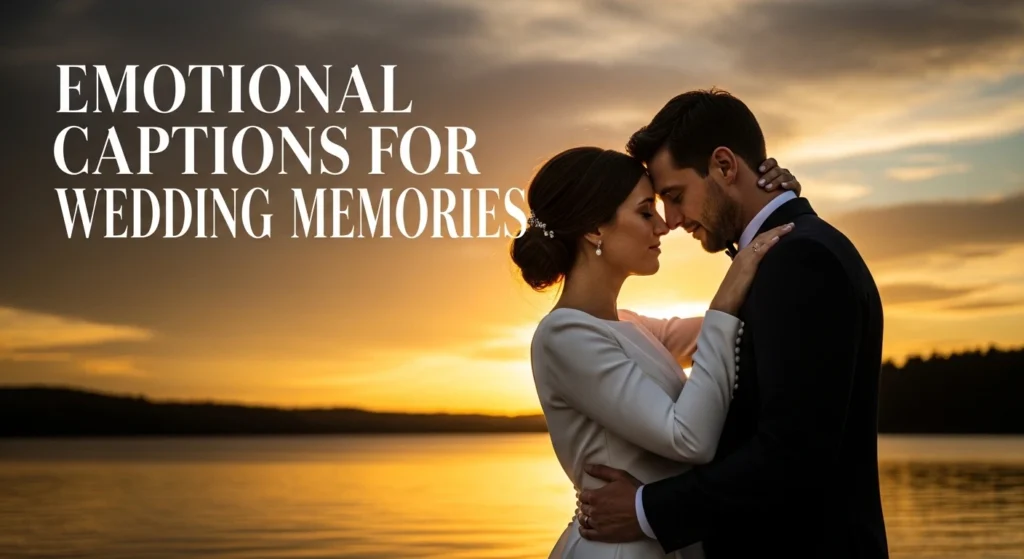 Emotional Captions For Wedding Memories