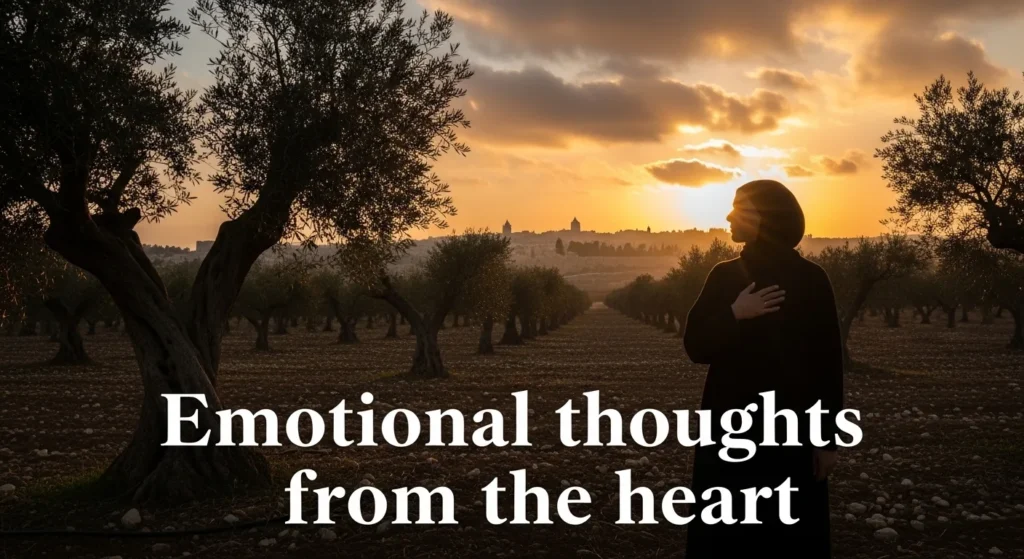 Emotional thoughts from the heart