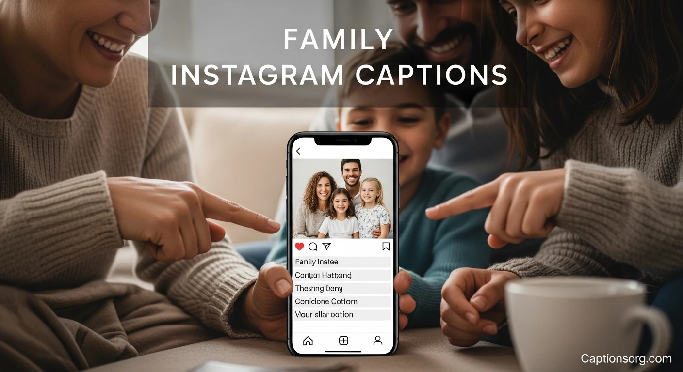 Family instagram captions