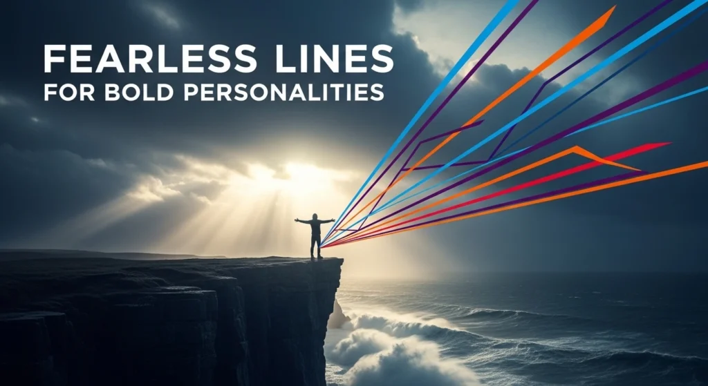Fearless Lines for Bold Personalities