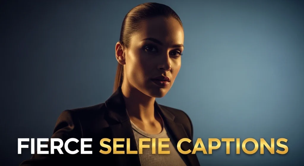 Fierce Selfie Captions