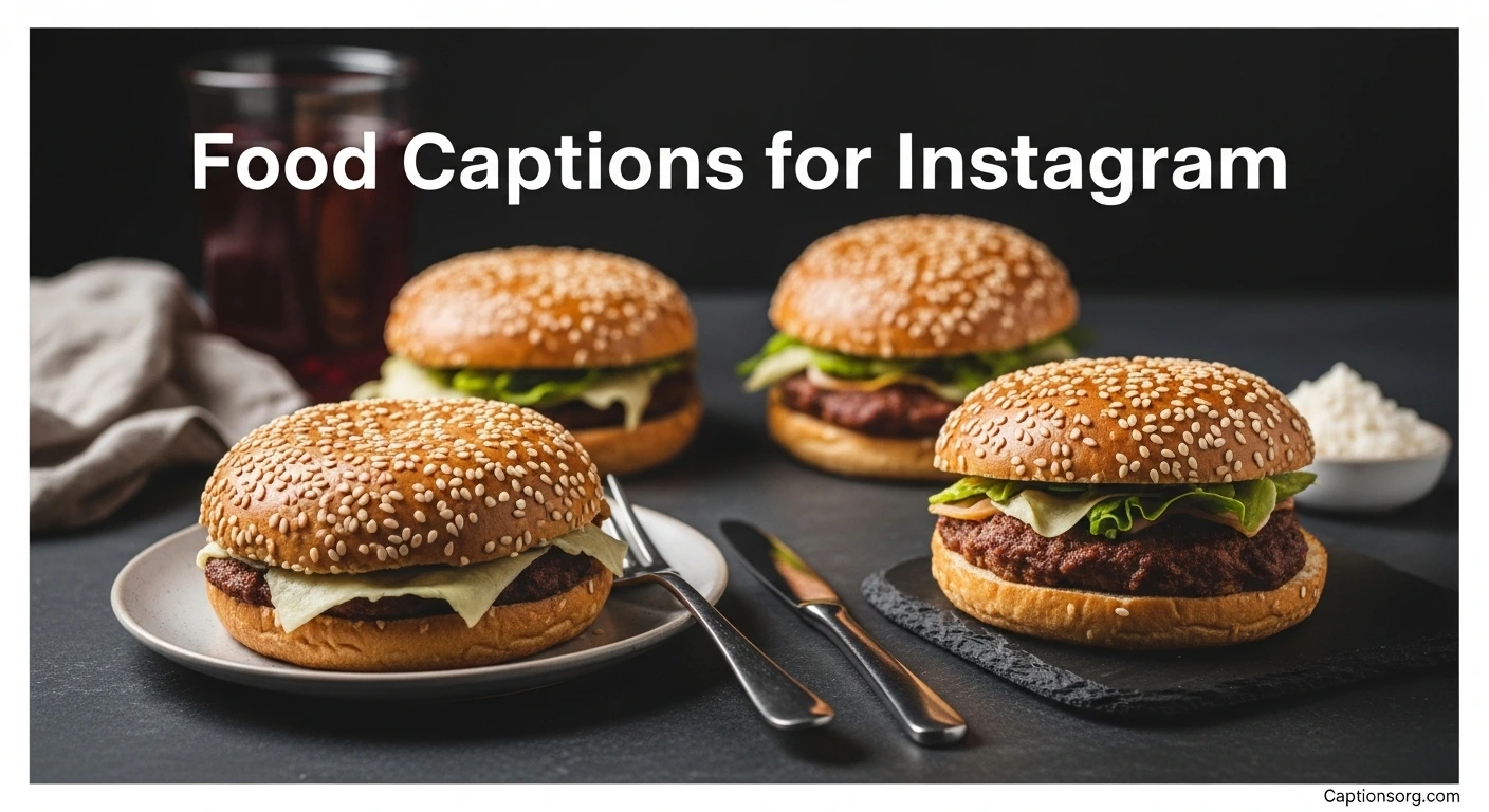 Food Captions for Instagram