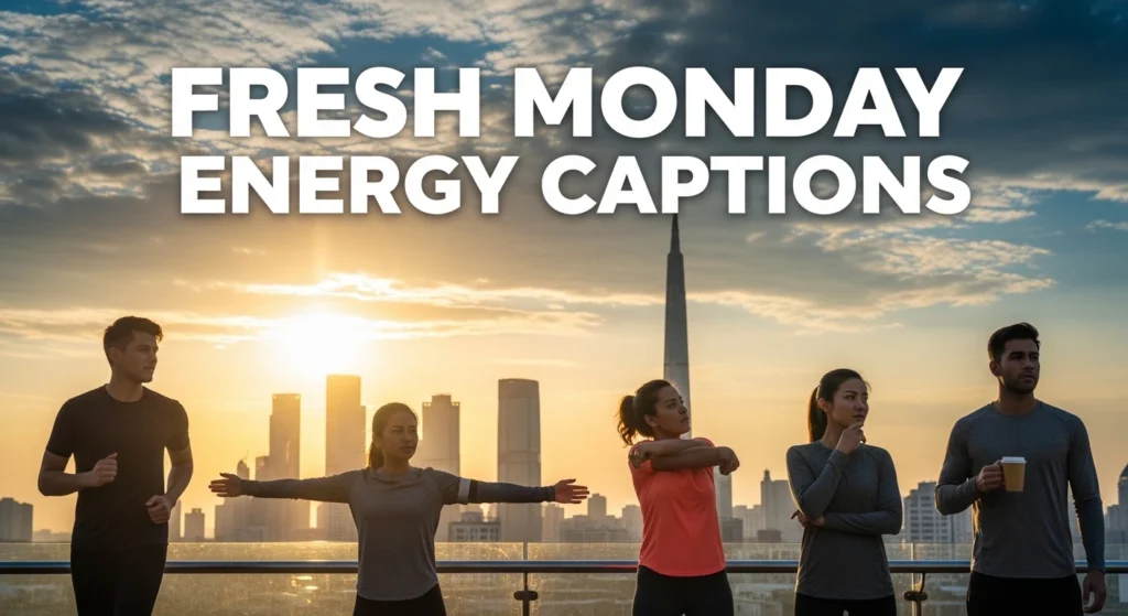 Fresh Monday Energy Captions