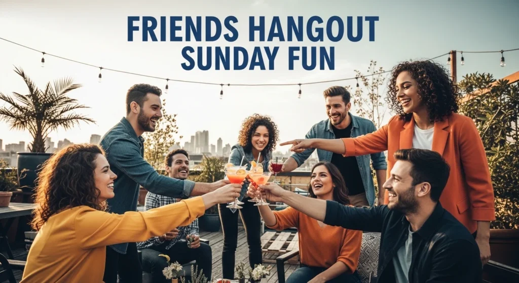 Friends Hangout Sunday Fun