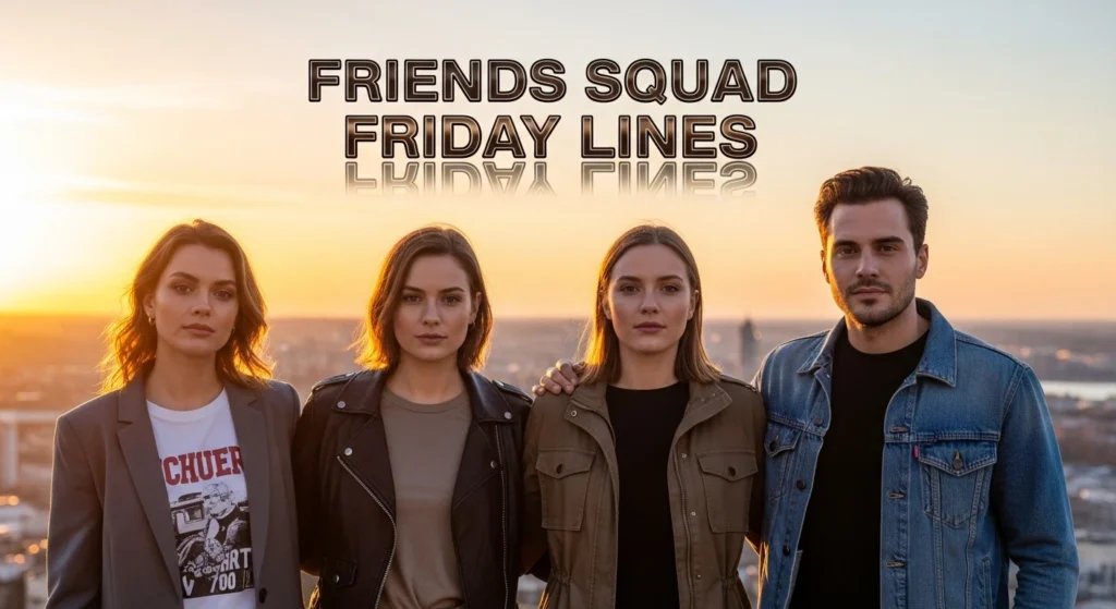 Friends Squad Friday Lines