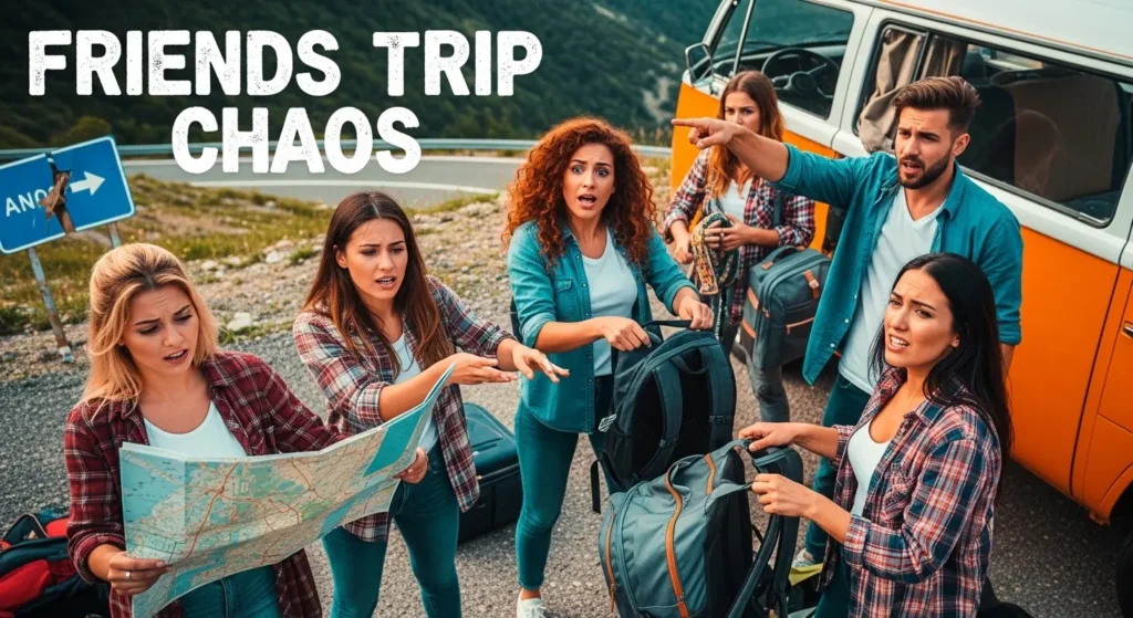 Friends trip chaos