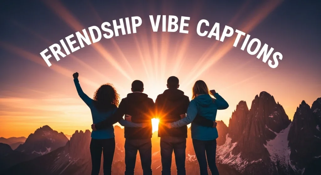 Friendship Vibe Captions