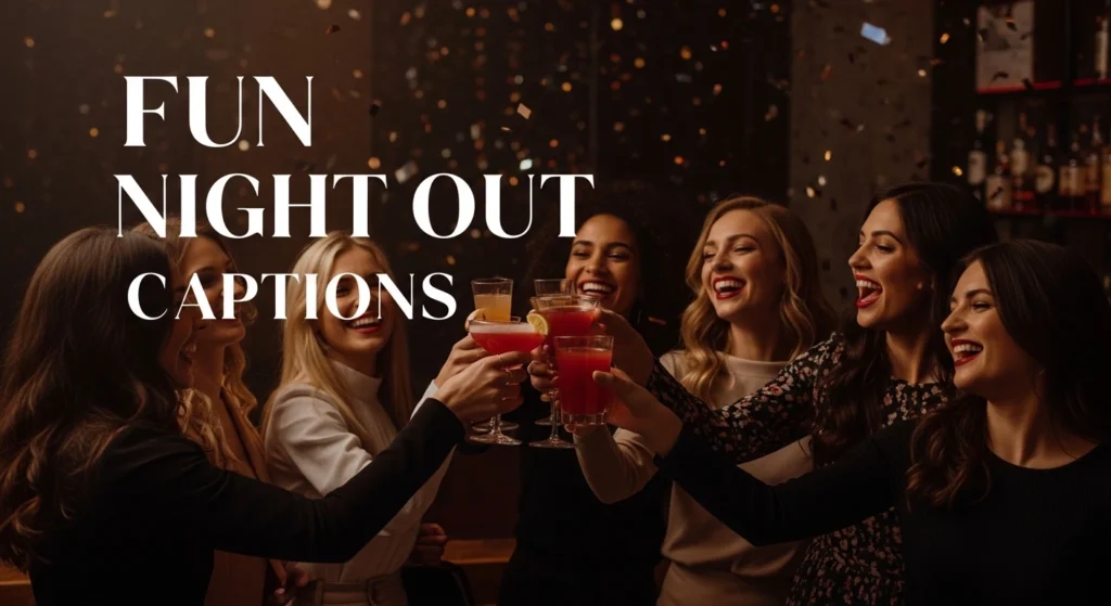 Fun Night Out Captions