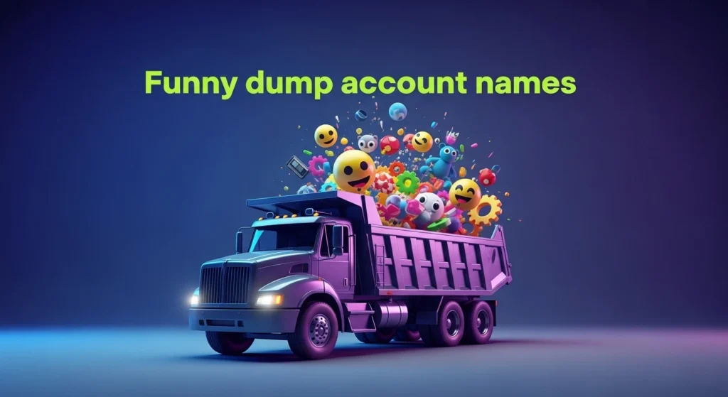 Funny dump account names