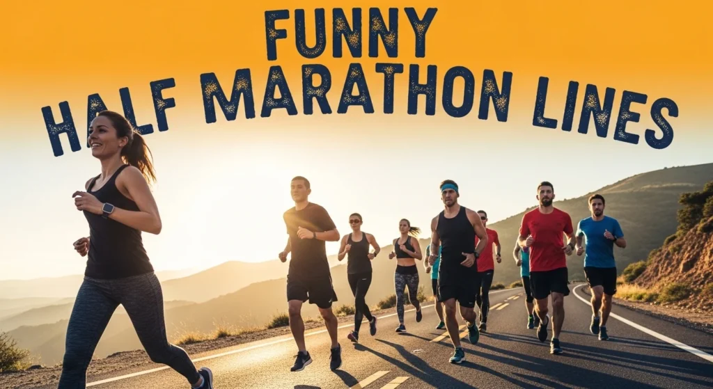 Funny Half Marathon Lines