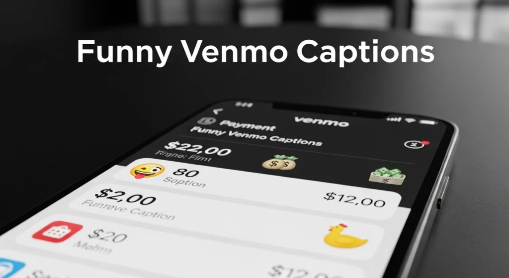 Funny Venmo Captions