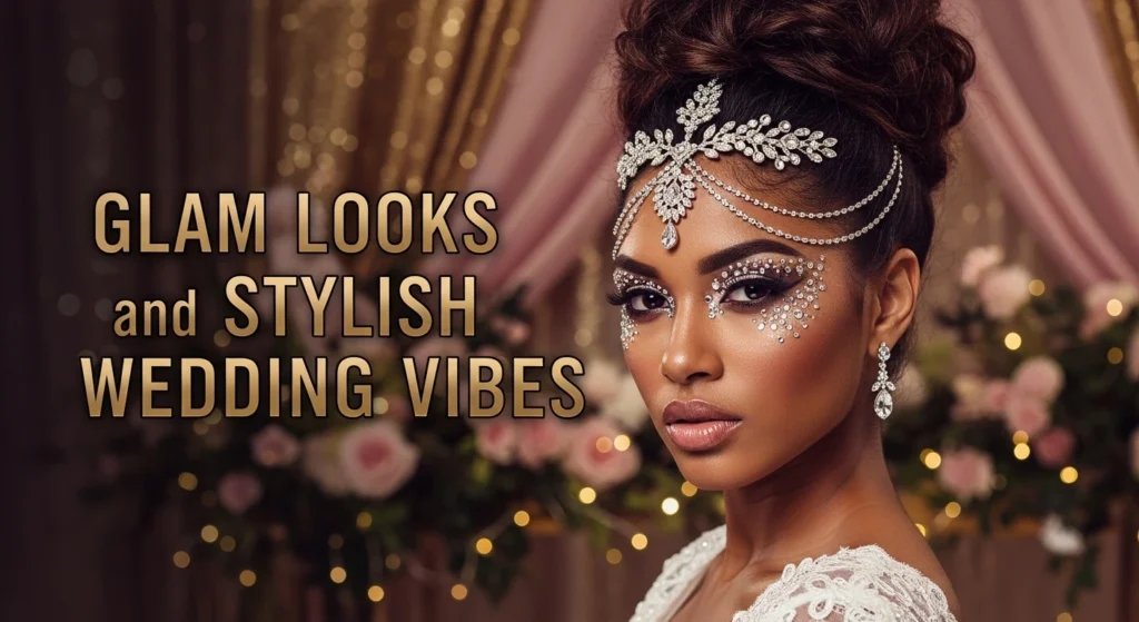 Glam Looks and Stylish Wedding Vibes