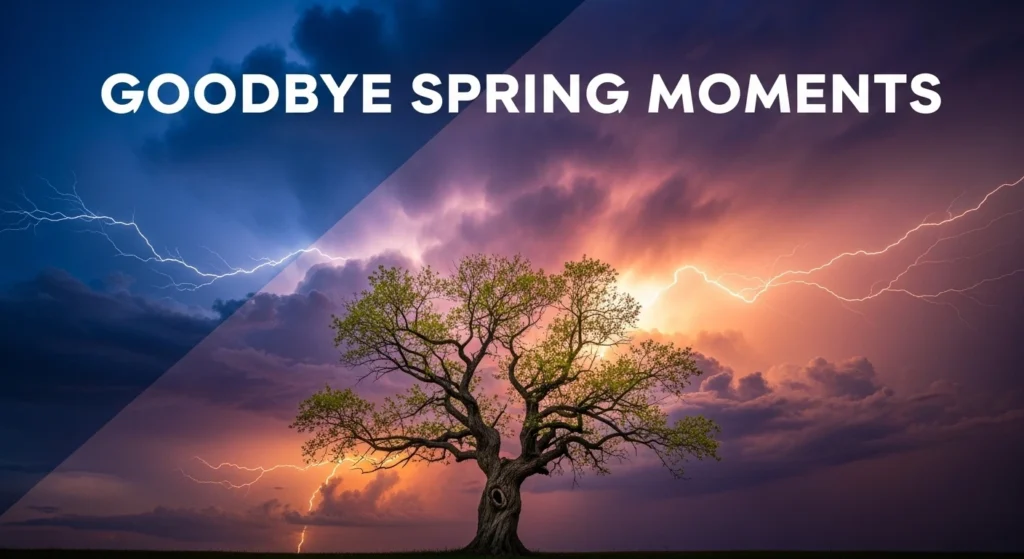 Goodbye Spring Moments