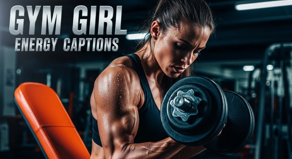 Gym Girl Energy Captions